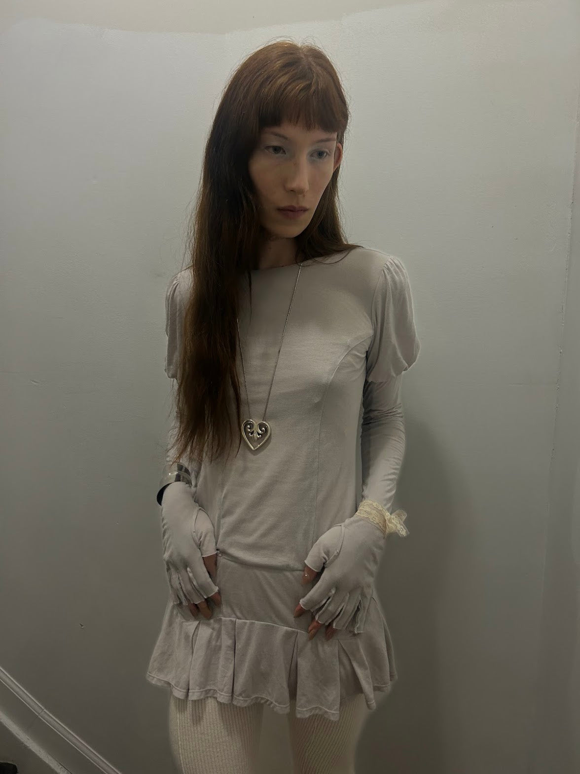 'off duty' drop waist dress