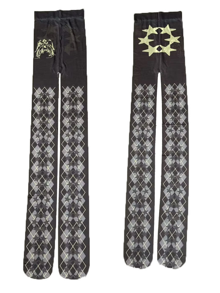 'star child' sheer tights