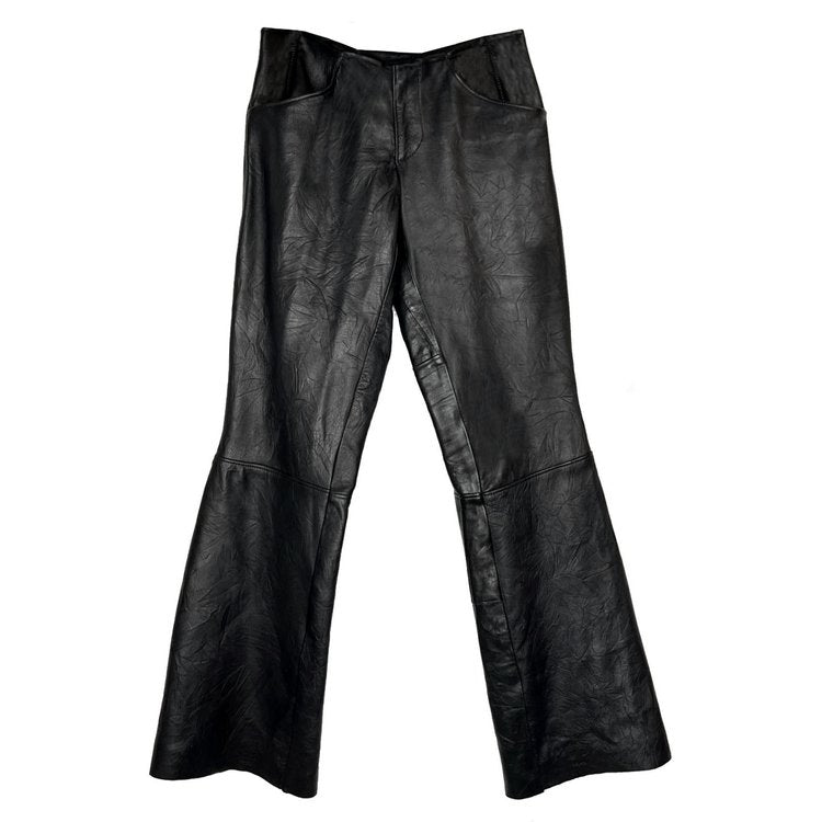 Bootcut Leather Pant