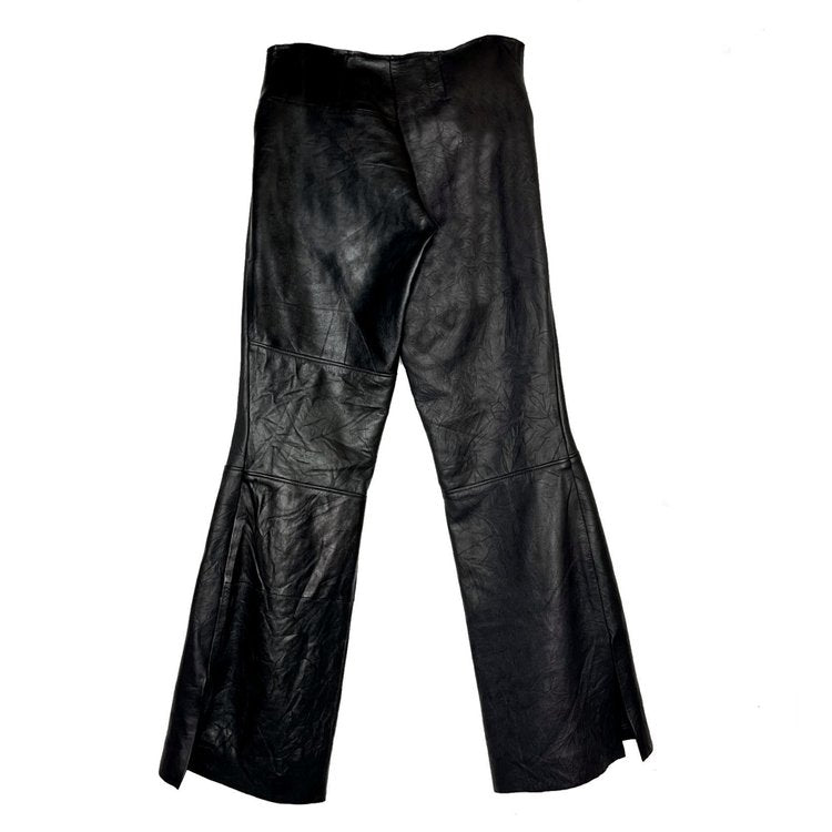 Bootcut Leather Pant