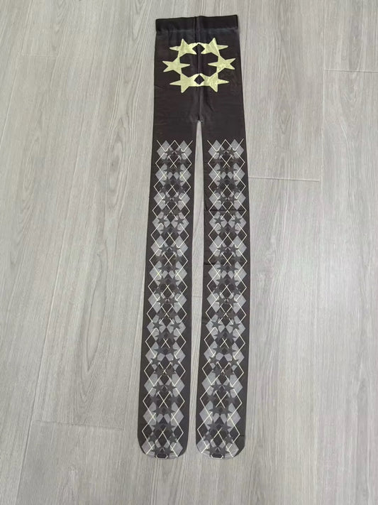 'star child' sheer tights